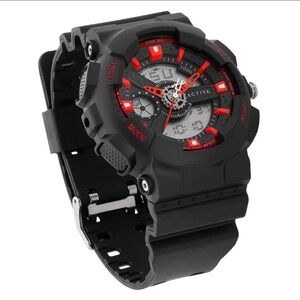 Activa Pixel X Invicta Digital Men's Watch - 50mm. Black (ACW498-001)